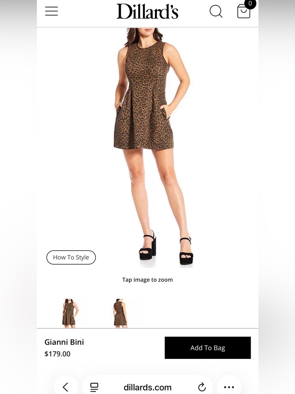 NWOT Giani Bini Dress